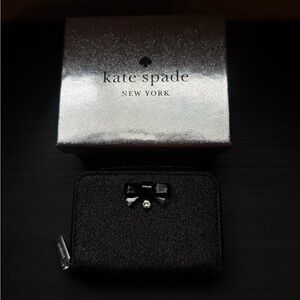 Kate Spade Black Zip Wallet